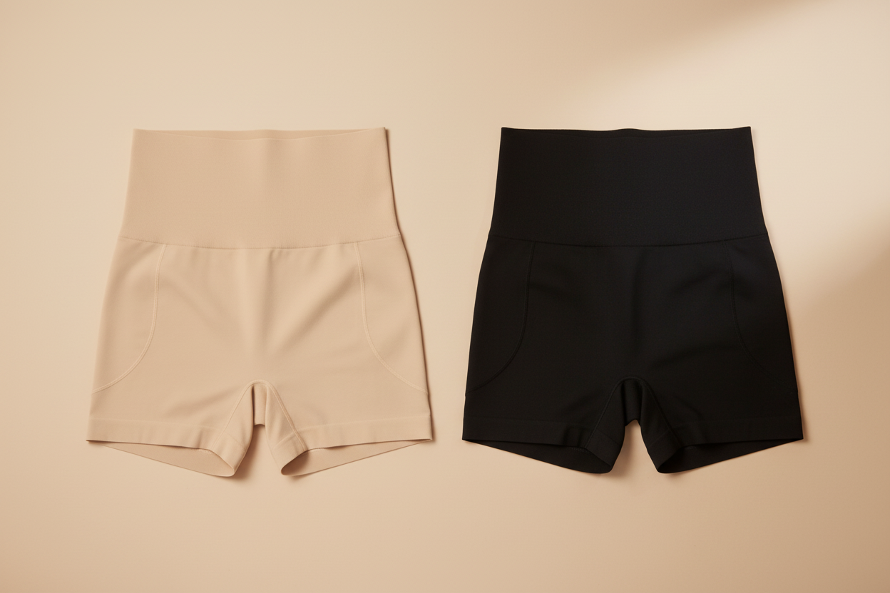Panty gainant CulotFit beige et noir